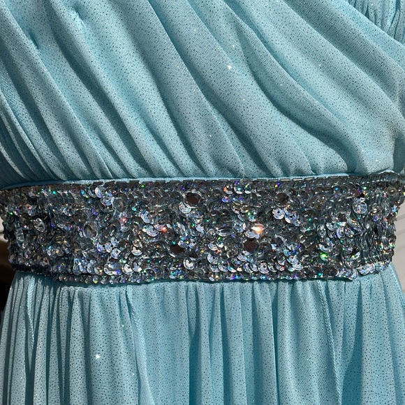 Strapless Party Dress for Juniors by My Michelle - Picture 7 of 17